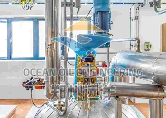 식용 기름 생산 장치 150KW 50HZ를 위한 전기 가열 오일시드 언론 공장