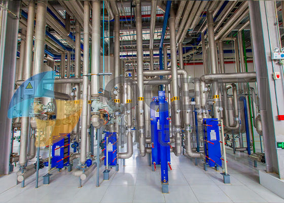 30-1500 톤 식용 정유 공장 목화씨 원유 정유 공장