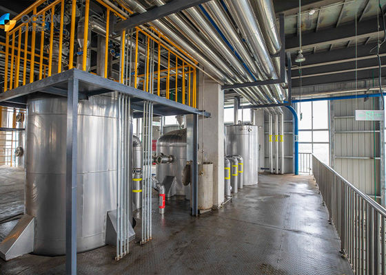 완전 자동 분류 탈납 식용유 생산 라인