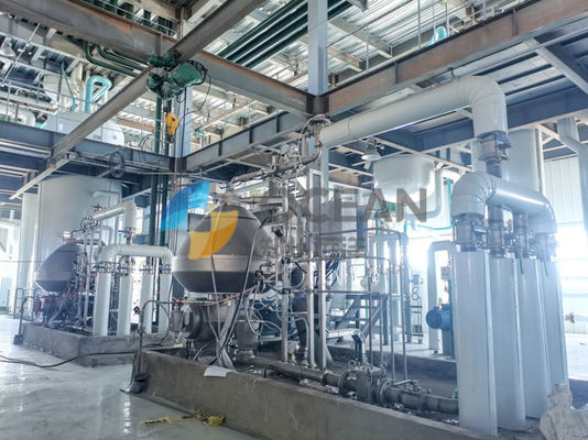 팜유 식용 오일 정제 장비 물리적 정제 200-500TPD