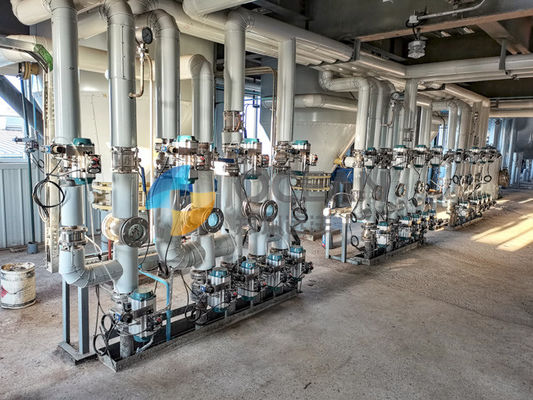 데오도리즈링과 식용인 팜 콩기름 정제화기