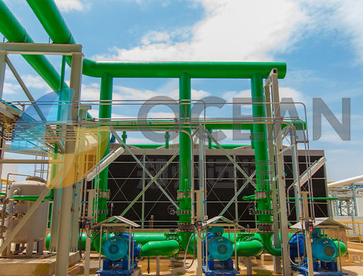 CPO/FFB 식용유 전처리 공장 1000-1500TPD 오일 프레스 기계